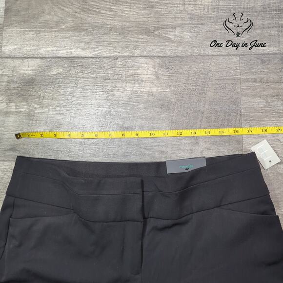 Maurices Mid Rise Boot Cut Pants Size 14 - Picture 3 of 6